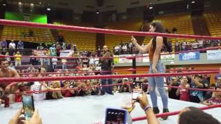 Paige proposing marriage to Alberto El Patron FULL VIDEO HD 161016 [upl. by Vilberg]