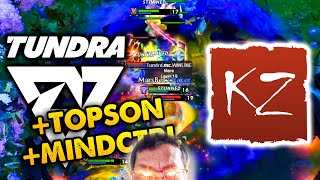 TUNDRA vs KZ TEAM  TOPSON INVOKER ▌BETBOOM DACHA DUBAI 2024 [upl. by Aleinad441]