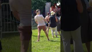 Wobble Line Dance  A Black Rock Festival 2024 Indy wobble [upl. by Nnaj]