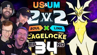 The Funniest Cagematch  Pokemon USUM 2v2 Randomized Soul Link Cagelocke • 34 [upl. by Lahey]