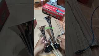 klakson terompet 2 corong angin 12v24v Wa085640710995 alula partampaccesories [upl. by Lian]