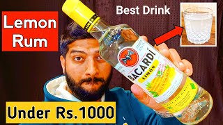 Bacardi limon Rum  How to Drink Bacardi Rum  Rum Under 1000  The Whiskeypedia [upl. by Cassandry]