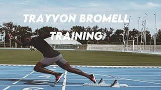 Trayvon Bromell  Training Compilation [upl. by Cristy]