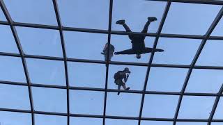 Ally Law In Bristol Climbing Cabot Circus [upl. by Jamaal780]