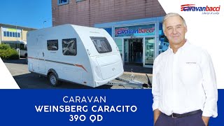 Presentazione caravan weinsberg Caracito 390 QD  Nuovo [upl. by Marylin]