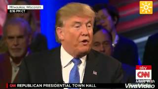 Anderson Cooper cracks the whip on Donald Trump on Heidi Cruz quotThats the argument of a 5 year oldquot [upl. by Ierbua]