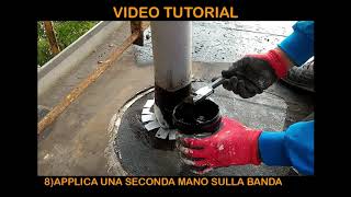 video tutorial come impermeabilizzare la canna fumaria usando delle guaine liquide [upl. by Oconnor]