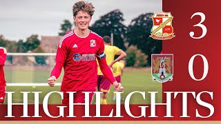 Match Highlights Swindon Town Academy vs Northampton Town Academy [upl. by Ymas]