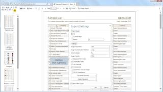 JavaScript Reporting Tools Export Report to PDF in Stimulsoft ReportsJS  Shot on version 20151 [upl. by Archangel]