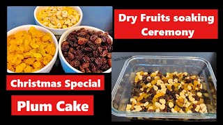 Christmas Special Dry Fruit soaking in Rum for Plum cake [upl. by Adnor]