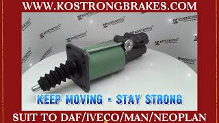 KOSTRONG AUTOPARTS CLUTCH SERVO VG3200​ SUIT TO DAFIVECOMANNEOPLAN [upl. by Kennet874]