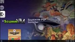 ScummVM PSP [upl. by Rizzi679]