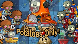 Can you beat Plants vs Zombies 2 with only potatoes part 3 [upl. by Donella]