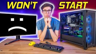 What To Do If Your Gaming PC WONT BOOT 😭 [upl. by Ennahgem]