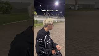 Ensinando andar de moto hornetvida mt03 viralvideo foryou yamaha honda mt03brasil [upl. by Rhianon]