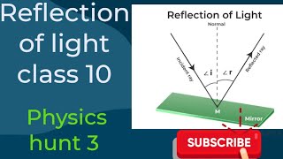 Reflection of light class 10 reflection of light class 12 laws of reflectionphysicshunt3 [upl. by Ballard443]