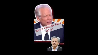 quotququoton veut me faire tairequot Dominique de villepin shorts politique actualité share [upl. by Ynnoj608]