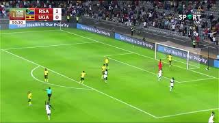 South Africa vs Uganda 2  2 Highlights Afcon 2025 Qualifiers [upl. by Agata322]