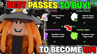 🤩👆 THE BEST GAMEPASSES TO BUY In Roblox Tapping Legends Final [upl. by Dessma915]