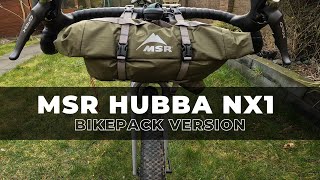 MSR HUBBA HUBBA NX1 BIKEPACK  First impressions [upl. by Icak]