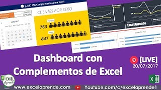 🔴 LIVE Mis Complementos para Excel  Excel Aprende [upl. by Lotz]