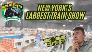 New Yorks Largest Train Show [upl. by Nuahsyd]