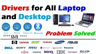 How to Download and Install Drivers for all Desktop and laptop 2016 [upl. by Bevin]