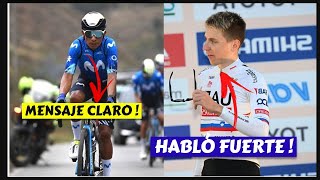 NOTICIAS 👉 NAIRO QUINTANA 🚴 POGACAR [upl. by Akiam]