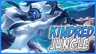 Kindred Gameplay How to Play Kindred JUNGLE BuildGuide LoL Meta [upl. by Navannod]