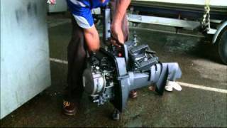 Drowned Outboard Motor  What to do [upl. by Ashatan]