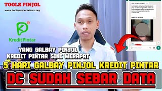 DC Pinjol kredit pintar sebar data Resiko galbay pinjol kredit pintar [upl. by Rebmyk289]