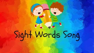 Sight words song [upl. by Yrelbmik]