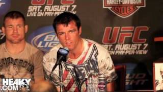 UFC 117 Silva vs Sonnen Post Fight Press Conference Highlights [upl. by Otho]