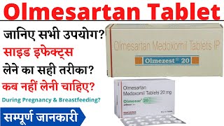 Olmesartan Medoxomil Tablet Olmesartan 10 mg 20 mg 40 mg Tablet [upl. by Matejka287]