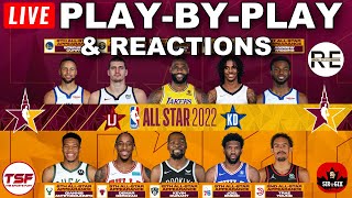 NBA All Star Game 2022  Live PlayByPlay amp Reactions [upl. by Barbette369]