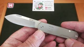 Heinnie Haynes exclusive Penfold Modern penknife  slipjoint [upl. by Standford]