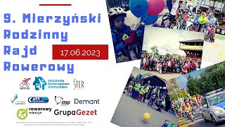 9 Mierzyński Rodzinny Rajd Rowerowy 17062023 [upl. by Latsyrc]