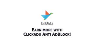 Earn more with Anti AdBlock by Clickadu [upl. by Seigel650]