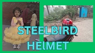 STEELBIRD Helmet Modal SBA8SSsizeL600mm [upl. by Etnaik]