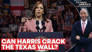 Texas Sees Record Early Voting as Kamala Harris Trails Donald Trump Massively  Firstpost America [upl. by Nabalas976]