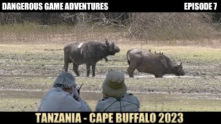 Hunting Cape Buffalo amp Hyena in Tanzania [upl. by Wilmar538]