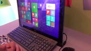 Dell Inspiron AIO Desktop 20 3000 Series Hands On Review [upl. by Galatea352]