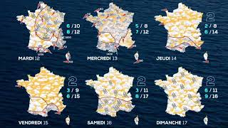 Météo pour la France le 11 jusquau 17 novembre 2024 [upl. by Litsyrk345]