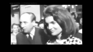 April 25 1966  Jacqueline Kennedy visits her sister Lee Radziwill in London [upl. by Otreblasiul]