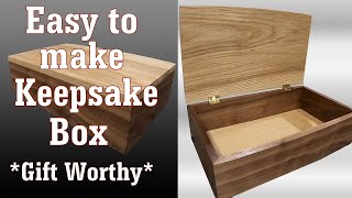 🛠 Make a Keepsake Box in an Hour or Two [upl. by Ojimmas]