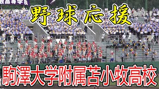 野球応援「駒澤大学附属苫小牧高校」2023719 高校野球南北海道予選準々決勝（vs札幌光星）in 札幌市円山球場 [upl. by Lisette]