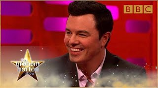 Seth MacFarlane performs his Family Guy voices  The Graham Norton Show  BBC [upl. by Rozamond]