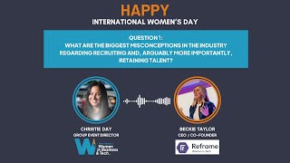 International Womens Day Podcast with Christie Day and Beckie Taylor [upl. by Ymer]