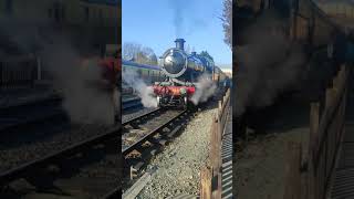 3850 Departs Toddington on the Gloucestershire and Warwickshire Railway [upl. by Tiffany]