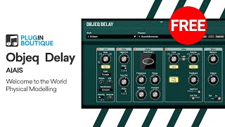 FREE VST  Objeq Delay by Applied Acoustics Systems AAS [upl. by Knick923]